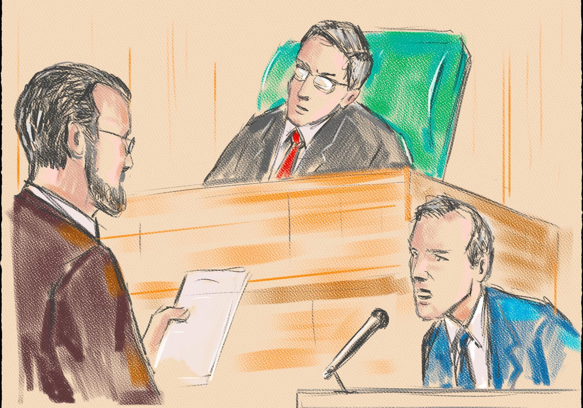 Courtroom Sketch Courtroom Sketch